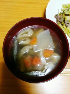 ✨具だくさんのお味噌汁✨大根ごぼう人参-レシピのメイン写真