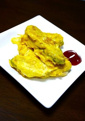 お弁当!スナップエンドウのピカタ-レシピのメイン写真