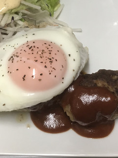 チーズ入りハンバーグ-レシピのメイン写真