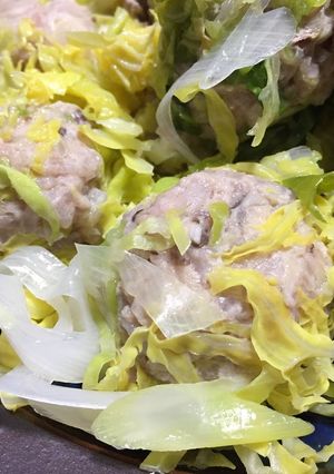 春キャベツでヘルシー焼売-レシピのメイン写真