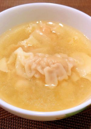 簡単、本格味！豚エビワンタンスープ！-レシピのメイン写真