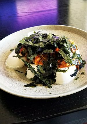 ケンちゃん豆腐のキムチ乗せ-レシピのメイン写真