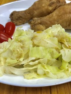 レンジで簡単『キャベツの胡麻和え』-レシピのメイン写真