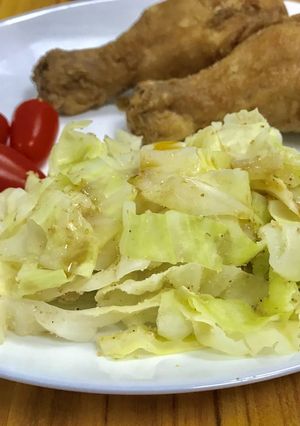 レンジで簡単『キャベツの胡麻和え』-レシピのメイン写真