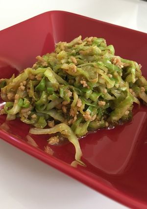 キャベツとひき肉の液みそ炒め-レシピのメイン写真