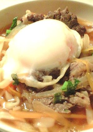 フライパンで☆艶☆温玉ぎゅうおろしうどん-レシピのメイン写真
