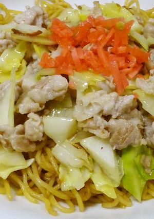 鮮烈紅生姜焼きそば-レシピのメイン写真