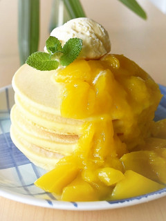 グルテンフリ−!米粉でもっちりパンケーキ-レシピのメイン写真