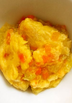 つぶつぶ野菜スイートポテト(7.8ヵ月)-レシピのメイン写真