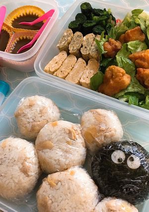 頑張らないお花見弁当-レシピのメイン写真