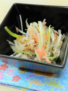 簡単。もやしの中華サラダ!-レシピのメイン写真