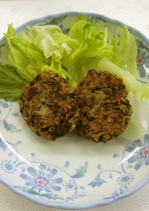カルシウム抜群☆ひじき入り鰯のつくね-レシピのメイン写真