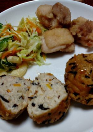 栄養満点！まごわやさしい鶏ハンバーグ-レシピのメイン写真
