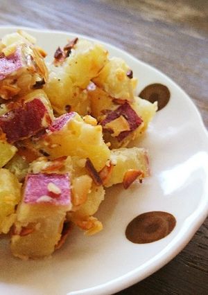 さつまいものパリパリホットサラダ♪-レシピのメイン写真