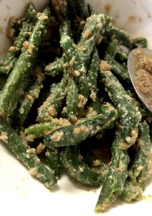 インゲンの胡麻和え-レシピのメイン写真