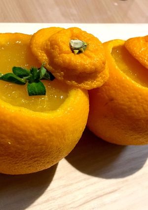 +まるごとオレンジゼリー+-レシピのメイン写真