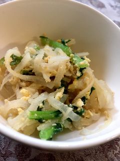 後一品にも♪大根と卵の炒め煮-レシピのメイン写真