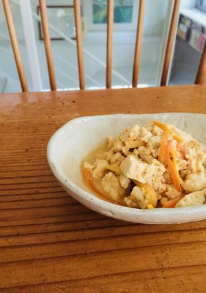 簡単☆しっとり炒り豆腐-レシピのメイン写真