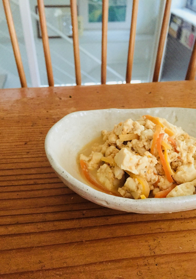 簡単☆しっとり炒り豆腐-レシピのメイン写真