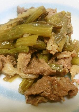 若ゴボウと牛肉のしぐれ煮-レシピのメイン写真