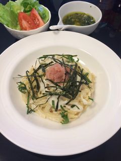 たらこクリームスパゲティ-レシピのメイン写真