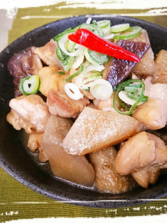 味付け簡単☆鶏とゴボウの味噌煮込み-レシピのメイン写真
