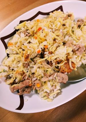 洗い物少なめ!簡単塩焼きそばでそば飯♡-レシピのメイン写真