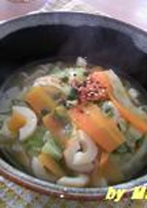 ちゃんぽん風うどん-レシピのメイン写真