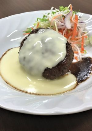 チーズハンバーグ-レシピのメイン写真