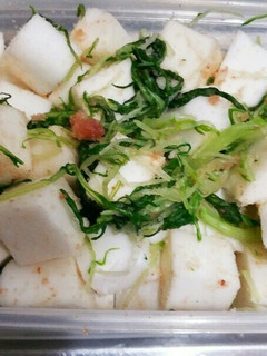 水菜とはんぺんの明太子和え-レシピのメイン写真