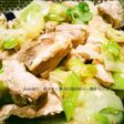 長ネギと鶏肉の塩炒め☆+鶏皮カリカリ