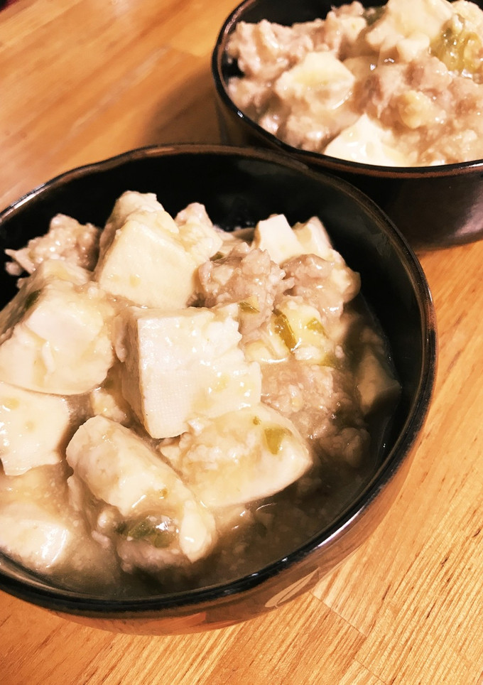 FPで簡単！安い豚こまで子供用の麻婆豆腐-レシピのメイン写真