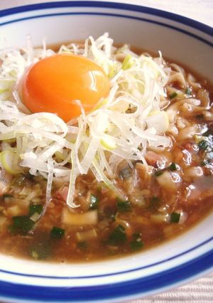 かつお＆ねぎ香る艶うどん-レシピのメイン写真