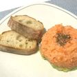 【腸活】アボカドサーモンタルタル