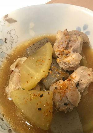 【腸活】鶏と大根の味噌煮-レシピのメイン写真