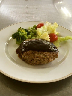 ゴボウ入りハンバーグ-レシピのメイン写真