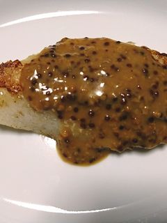 カレイのムニエル マスタードソース添え-レシピのメイン写真