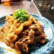 簡単!玉ねぎ、豚肉、薄揚げの旨煮