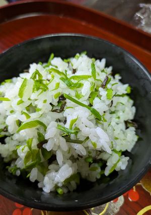 こしあぶら混ぜご飯-レシピのメイン写真