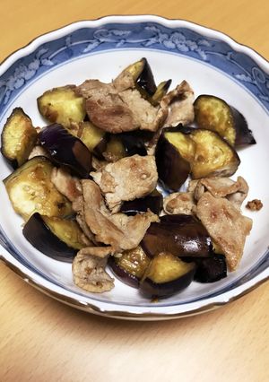 簡単☆ナスと豚肉のさっぱり炒め-レシピのメイン写真