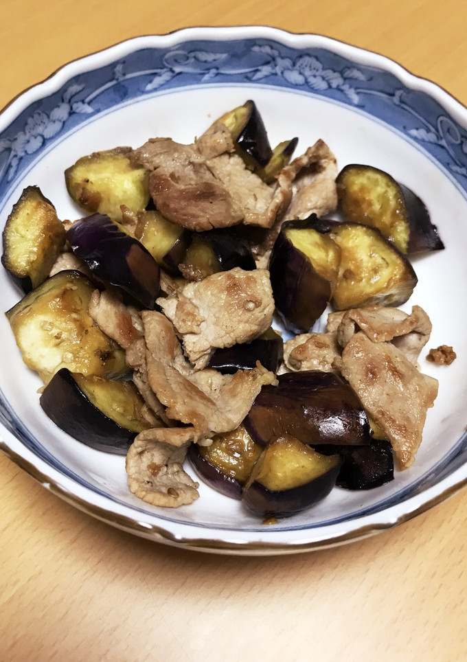 簡単☆ナスと豚肉のさっぱり炒め-レシピのメイン写真