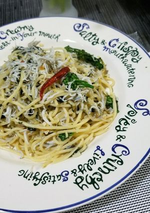 初夏の訪れシラスと海苔のペペロンチーノ-レシピのメイン写真