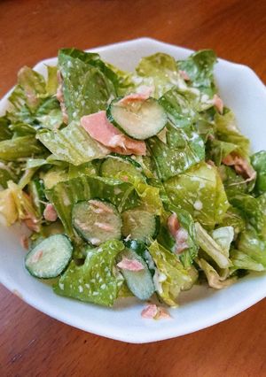 レタスたっぷり♪ツナマヨサラダ-レシピのメイン写真