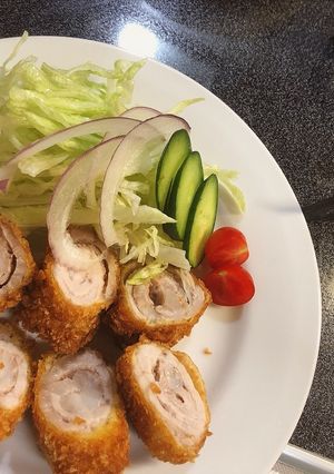 グルグル豚カツ-レシピのメイン写真