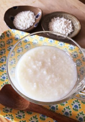 米麹ともち米で作る甘酒-レシピのメイン写真