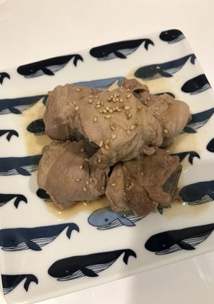 こんにゃくの豚肉巻き-レシピのメイン写真