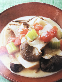 レンジで簡単!エリンギのクリーム煮-レシピのメイン写真