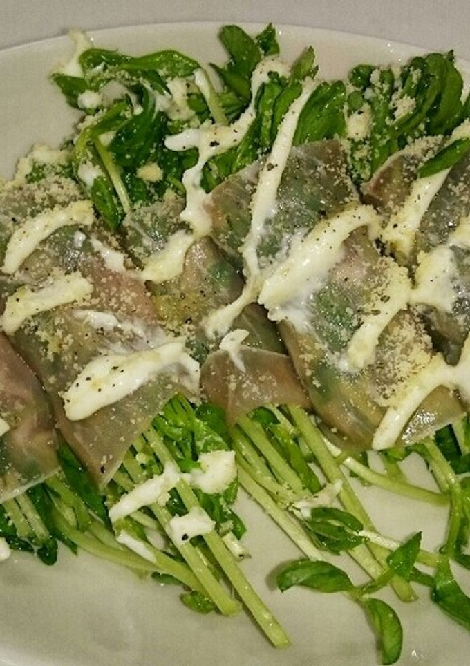 豆苗の生ハム巻き-レシピのメイン写真
