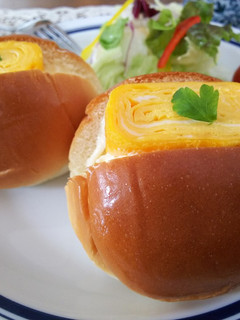 玉子焼きのロールパンサンド-レシピのメイン写真