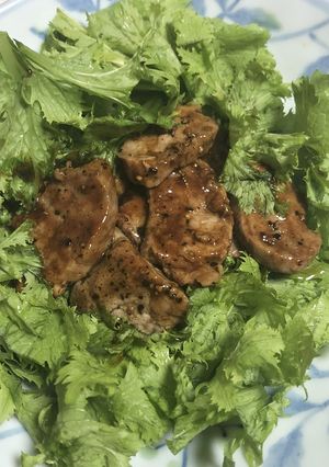 豚ヒレ肉のソテー(おろし乗せ)-レシピのメイン写真